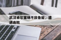 爱游戏网站入口-武汉卓尔客场不敌鲁能，遭遇连败