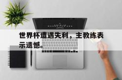 爱游戏网站平台-世界杯遭遇失利，主教练表示遗憾。